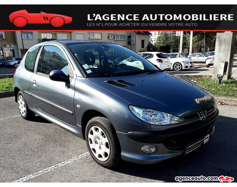Compra de Coches Usados, Coches Usados Baratos %'|'% Agence Auto Peugeot 206 Trendy 70CV Violet Año 2008 Manuelle Diesel