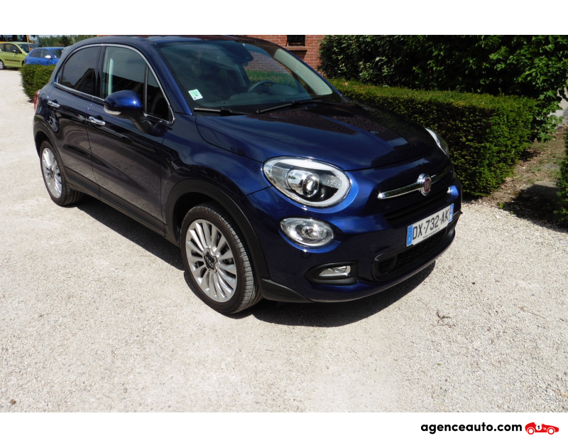 Achat voiture occasion, Auto occasion pas cher | Agence Auto Fiat 500X 1.6 120 lounge Violet Année 2015 Manuelle Essence