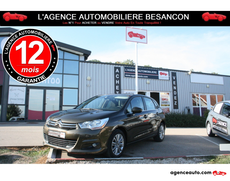 Achat voiture occasion, Auto occasion pas cher | Agence Auto Citroen C4 1.6 HDI 90 FAP Business Violet Année 2015 Manuelle Diesel
