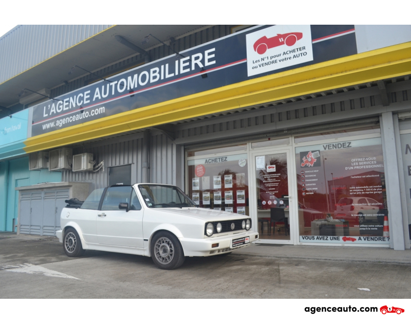 Achat voiture occasion, Auto occasion pas cher | Agence Auto Volkswagen Golf Cabriolet 1.8 90ch Quartett Violet Année 1991 Manuelle Essence