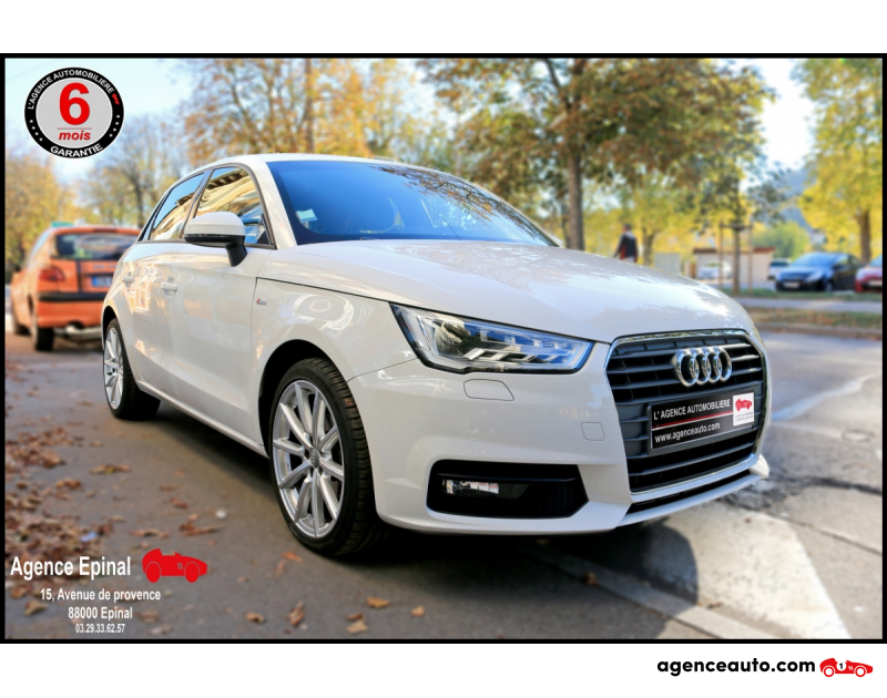 Achat voiture occasion, Auto occasion pas cher | Agence Auto Audi A1 SPORTBACK 1.0 TFSI 95 ULTRA SLINE STRONIC 7 Violet Année 2015 Automatique Essence