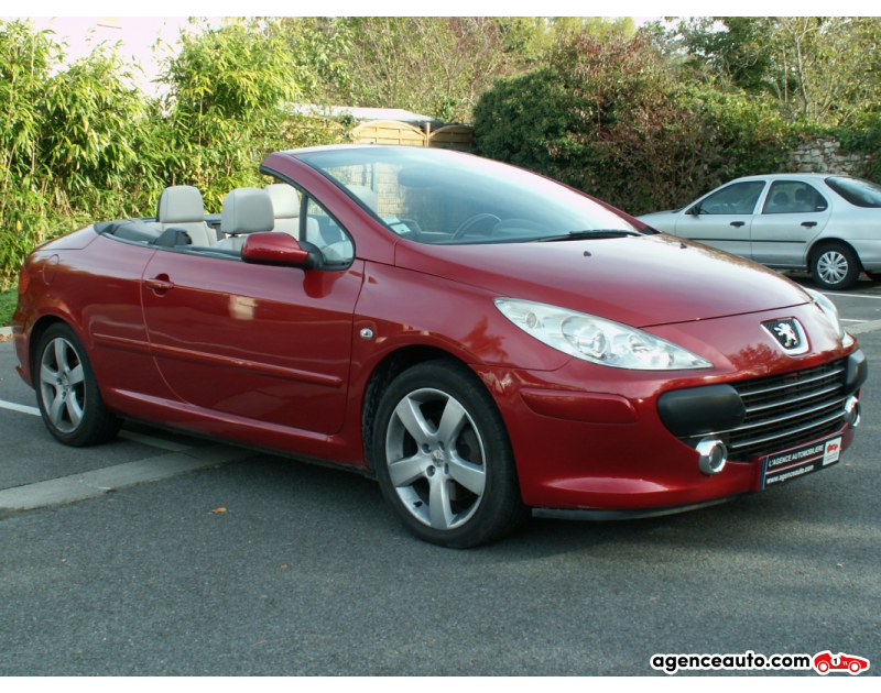 Aankoop Gebruikte Auto, Goedkope Gebruikte Auto | Agence Auto Peugeot 307 CC 2.0 HDi 136cv Sport Violet Jaar 2007 Manuelle Diesel