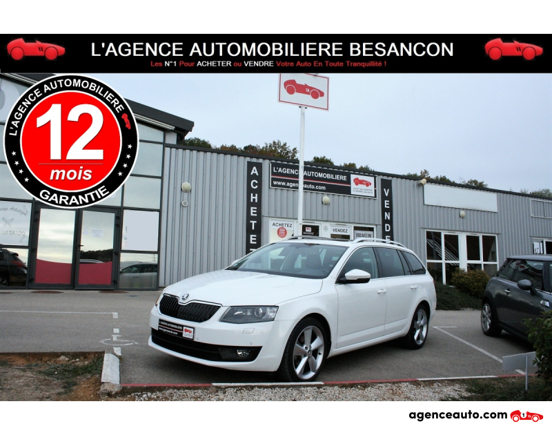 Achat voiture occasion, Auto occasion pas cher | Agence Auto Skoda Octavia 150 elegance Violet Année 2014 Manuelle Diesel