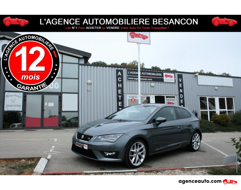 Achat voiture occasion, Auto occasion pas cher | Agence Auto Seat Leon 2.0 TDI 150ch FAP FR Start&Stop DSG Violet Année 2015 Automatique Diesel