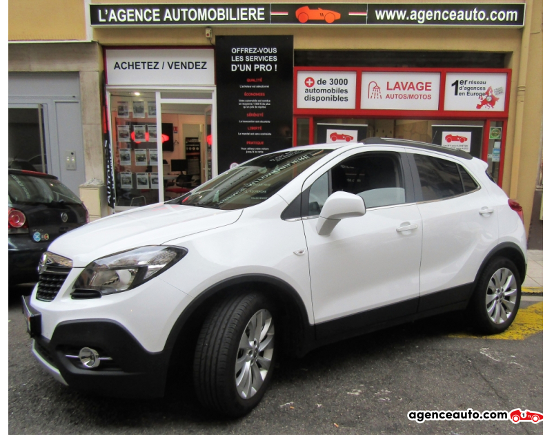 Achat voiture occasion, Auto occasion pas cher | Agence Auto Opel Mokka 1.4 Turbo 140ch Cosmo Pack Start&Stop 4x2 Violet Année 2016 Manuelle Essence