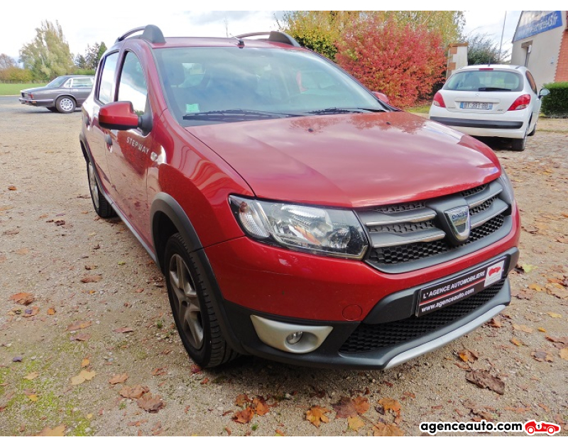 Achat voiture occasion, Auto occasion pas cher | Agence Auto Dacia Sandero stepway prestige tce 90 Violet Année 2013 Manuelle Essence
