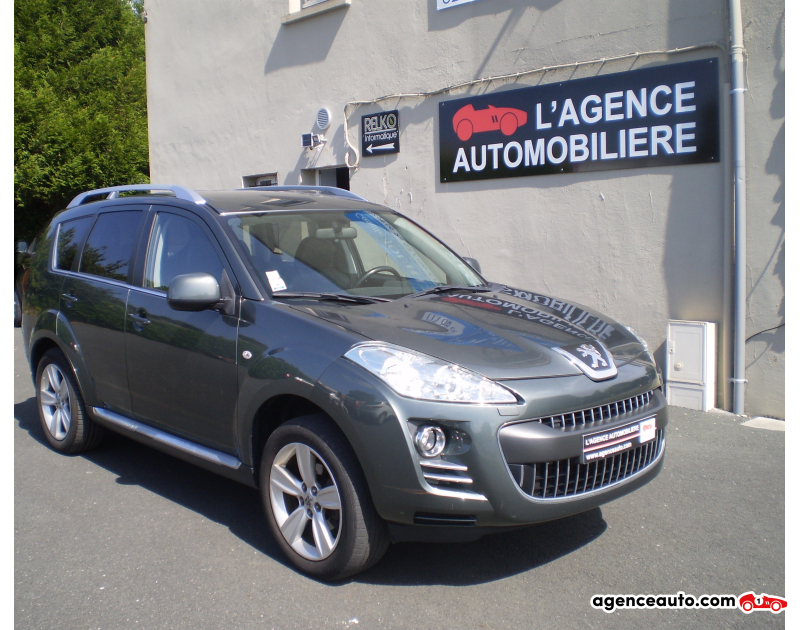 Aankoop Gebruikte Auto, Goedkope Gebruikte Auto | Agence Auto Peugeot 4007 2.2 HDI 156 Feline 7 Places Violet Jaar 2009 Manuelle Essence