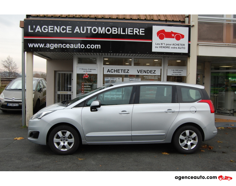 Achat voiture occasion, Auto occasion pas cher | Agence Auto Peugeot 5008 1.6 E HDI 115 ALLURE ETG6 7 places Violet Année 2014 Automatique Diesel