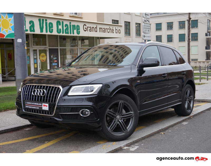 Achat voiture occasion, Auto occasion pas cher | Agence Auto Audi Q5 Phase II 2.0 TDi 177 Quattro S-Line S-Tronic Violet Année 2013 Automatique Diesel