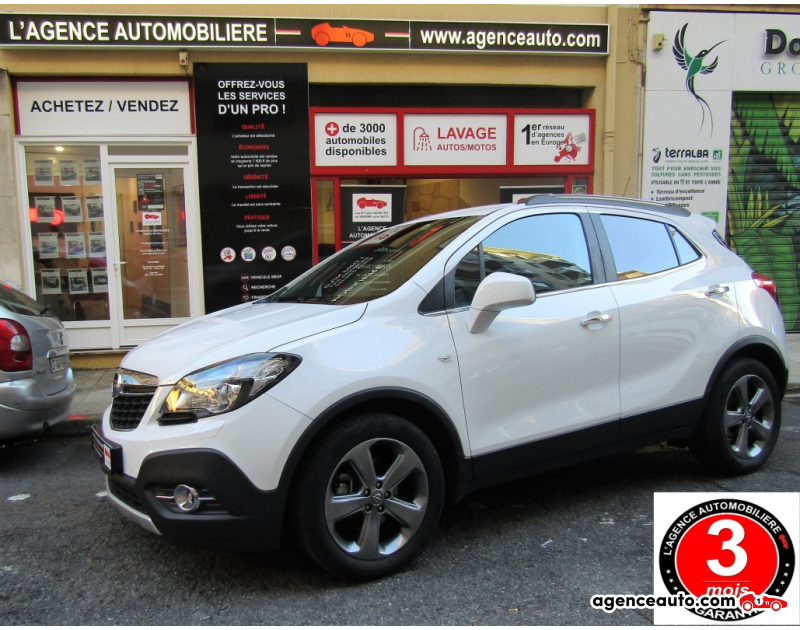 Achat voiture occasion, Auto occasion pas cher | Agence Auto Opel Mokka 1.7 CDTI 130ch Cosmo Pack Auto 4x2 Violet Année 2013 Automatique Diesel