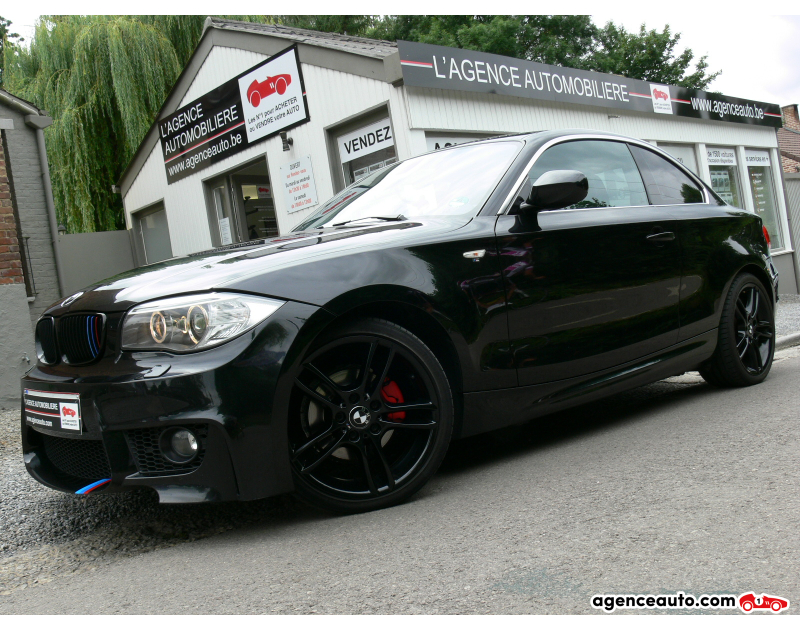 Aankoop Gebruikte Auto, Goedkope Gebruikte Auto | Agence Auto Bmw Série 1 118D PACKM Coupé 136CH 6V Purper Jaar 2012 Handgeschakelde auto Benzine