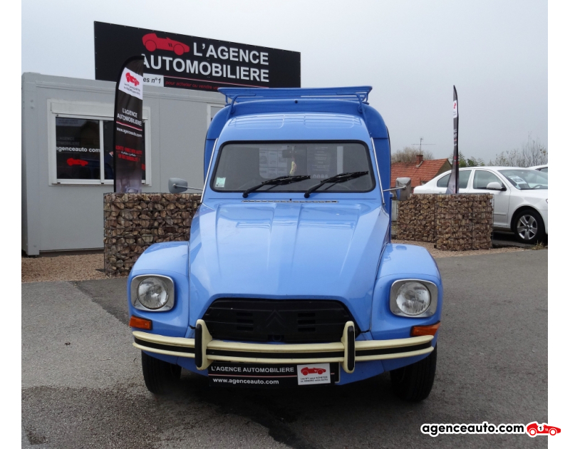 Gebrauchtwagenkauf, Günstige Gebrauchtwagen | Automobilienagentur Citroen 2CV 0.6 Fourgon 29cv acadiane Violet Jahr 1984 Manuelle Essence