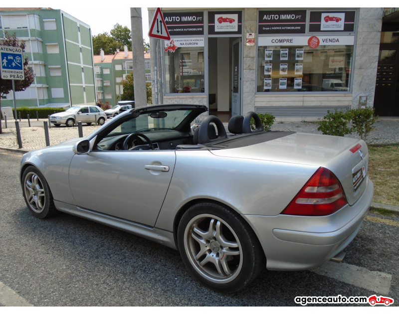 Achat voiture occasion, Auto occasion pas cher | Agence Auto Mercedes SLK 200 Kompressor Violet Année 2002 Manuelle Essence