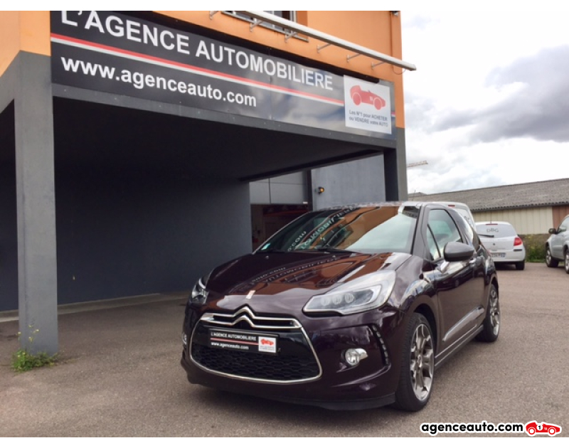 Achat voiture occasion, Auto occasion pas cher | Agence Auto DS DS 3 PURE TECH ULTRA PRESTIGE 110 Violet Année 2015 Manuelle Essence