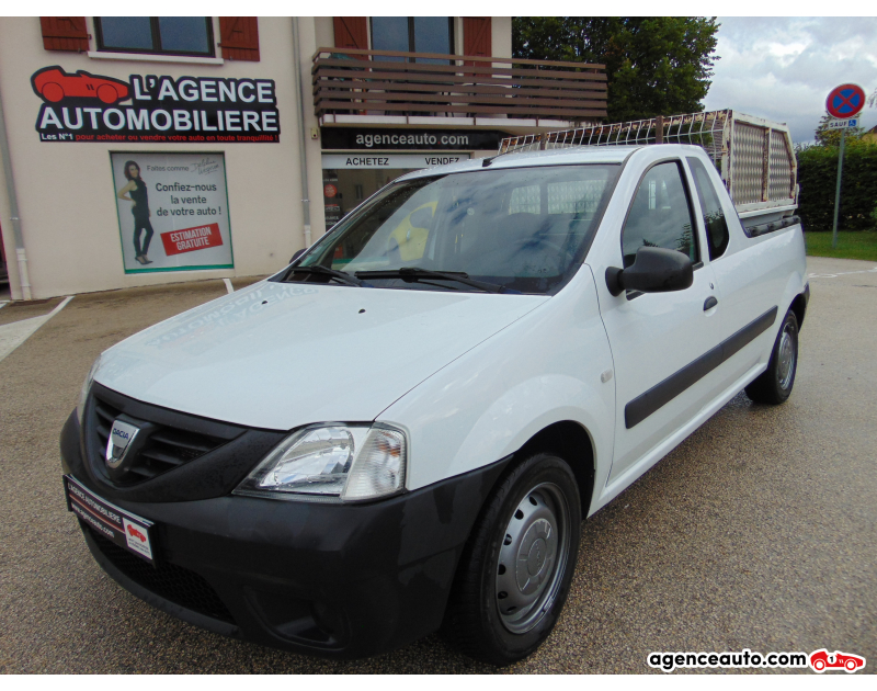 Gebrauchtwagenkauf, Günstige Gebrauchtwagen | Automobilienagentur Dacia Logan PICK UP BENNE DCI 70 CV PACK CLIM Violet Jahr 2010 Manuelle Diesel