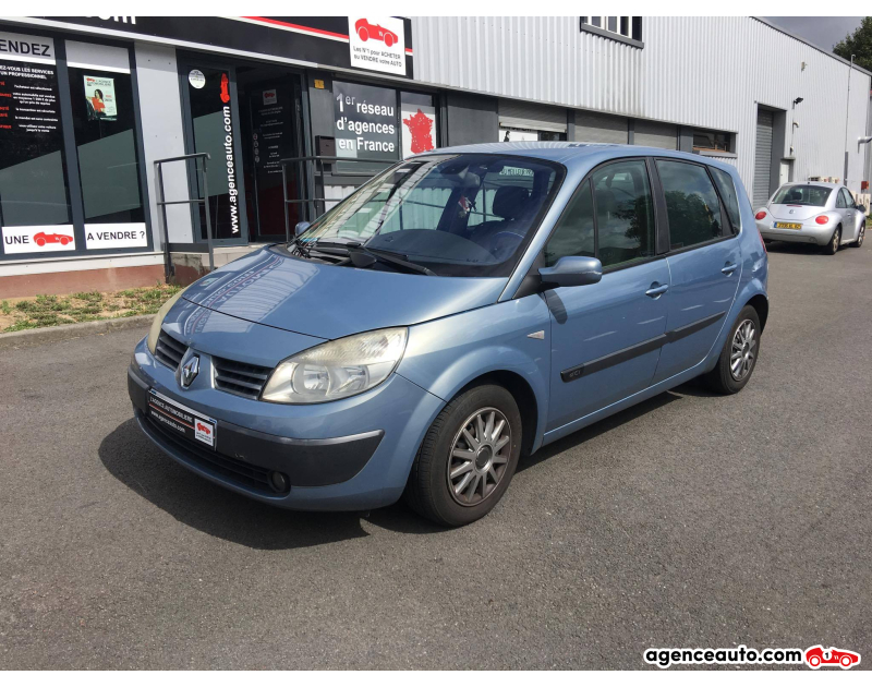 Achat voiture occasion, Auto occasion pas cher | Agence Auto Renault Scenic 1.5 DCI 100CH AUTHENTIQUE Violet Année 2004 Manuelle Diesel