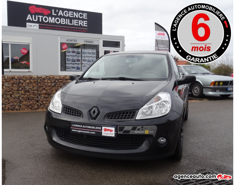 Compra de Coches Usados, Coches Usados Baratos %'|'% Agence Auto Renault Clio 2.0 L 16V R27 TEAM F1 Violet Año 2008 Manuelle Essence