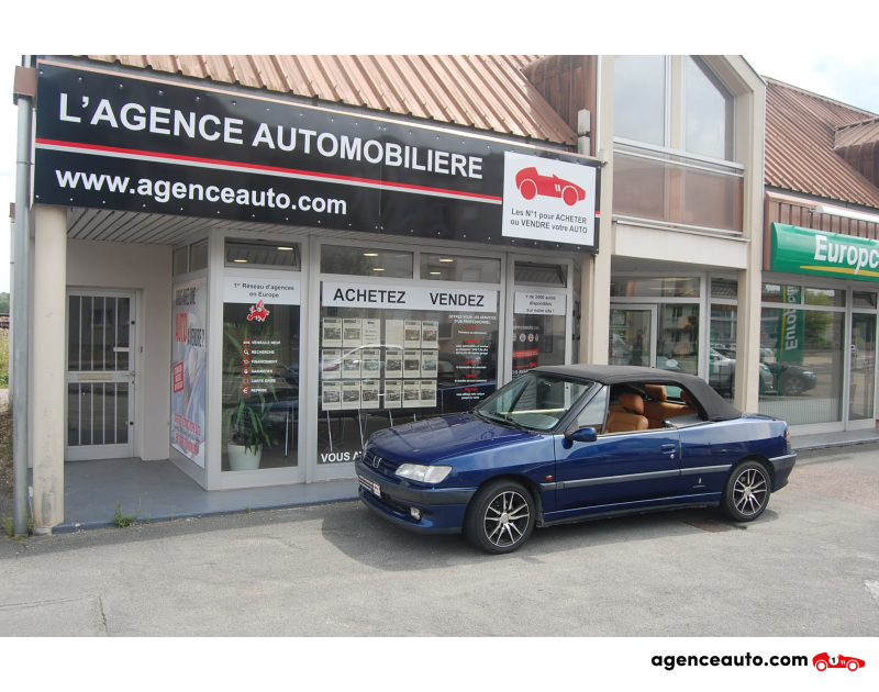 Aankoop Gebruikte Auto, Goedkope Gebruikte Auto | Agence Auto Peugeot 306 CABRIOLET 2.0 CUIR Violet Jaar 1997 Manuelle Essence