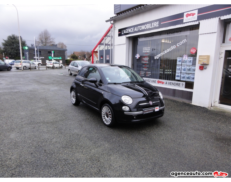 Achat voiture occasion, Auto occasion pas cher | Agence Auto Fiat 500 1.4 MPi 16V 100 cv Lounge Violet Année 2012 Manuelle Essence