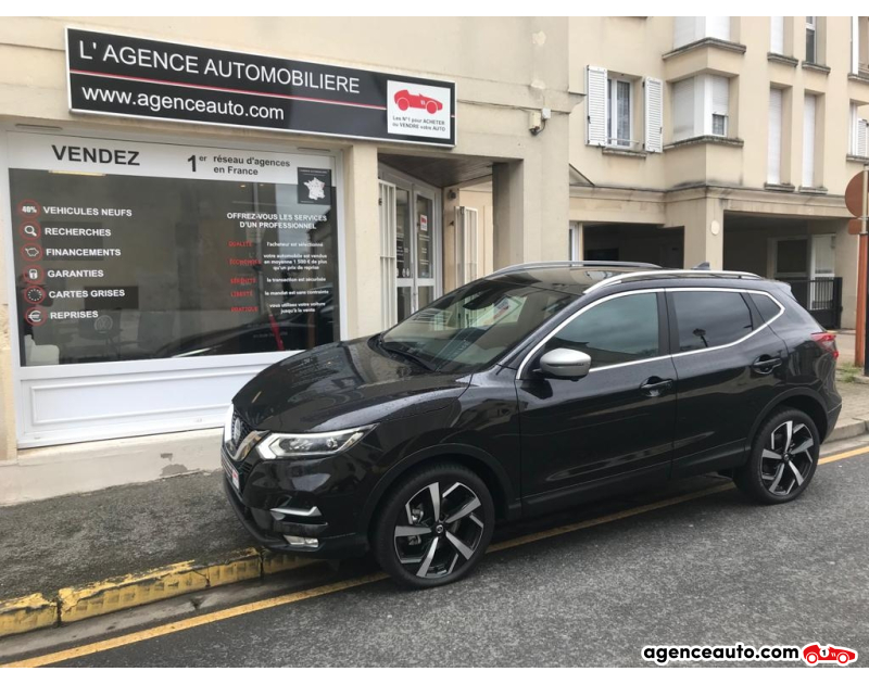 Achat voiture occasion, Auto occasion pas cher | Agence Auto Nissan Qashqai 1.2 DIG-T X-TRONIC TEKNA+ 115cv Violet Année 2017 Automatique Essence