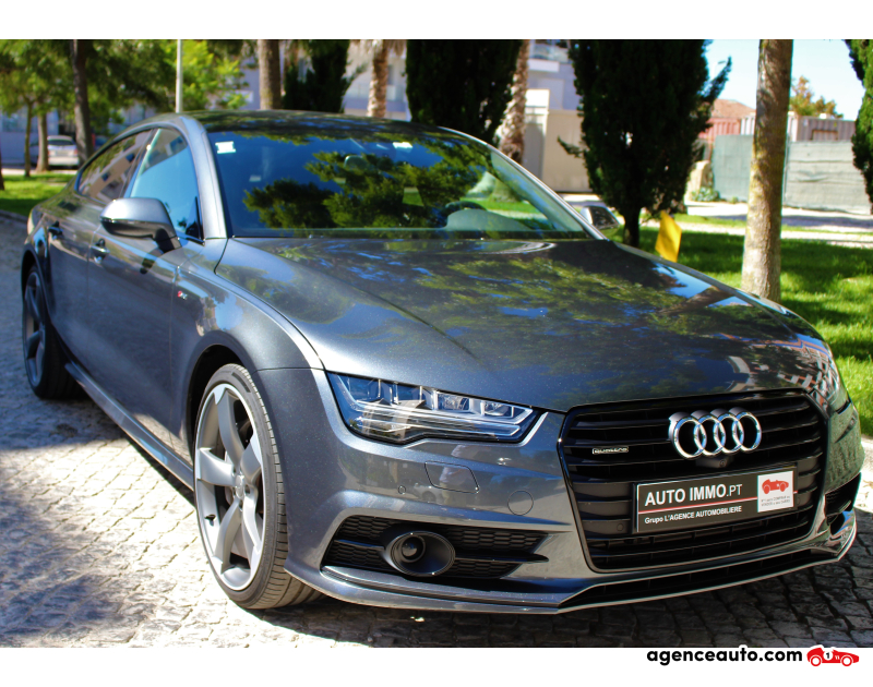 Compra de Carros Usados, Carros Usados Baratos | Auto Immo Audi A7 3.0 Bi Turbo V6 Tdi S-Line Quattro Tiptronic Violet Ano 2014 Automatique Diesel