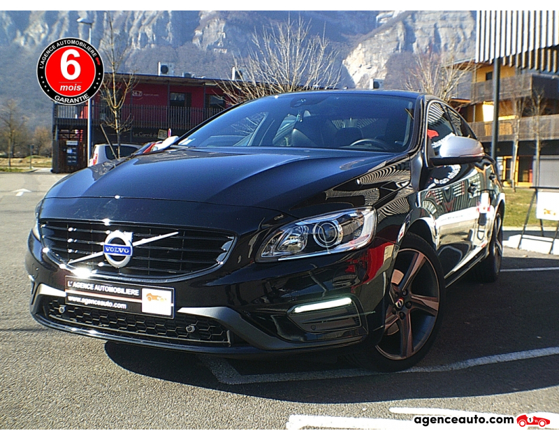 Achat voiture occasion, Auto occasion pas cher | Agence Auto Volvo S60 2.0 T3 152 ch R-Design Violet Année 2015 Manuelle Essence