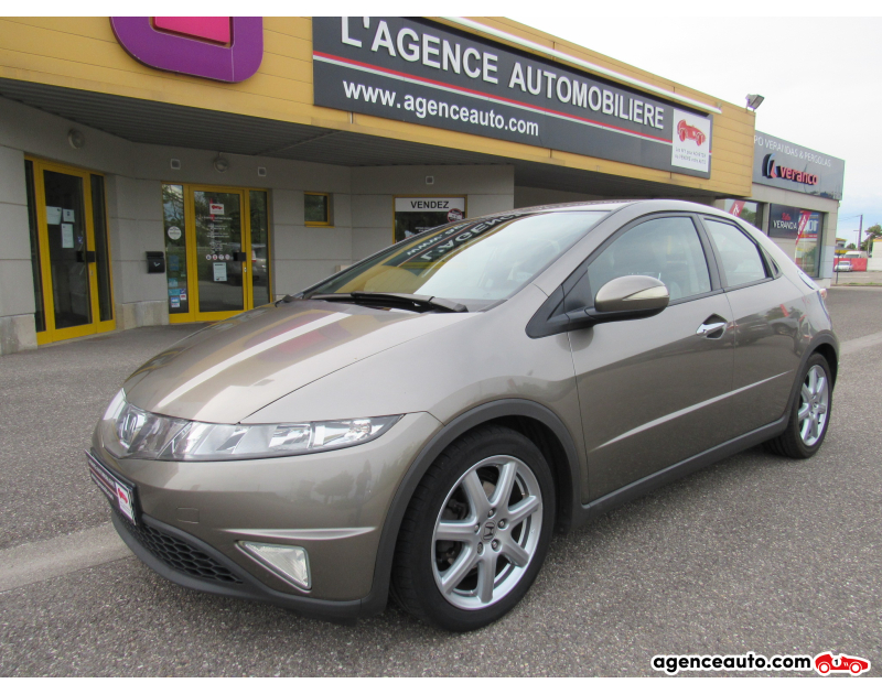 Achat voiture occasion, Auto occasion pas cher | Agence Auto Honda Civic 2.2 ictdi 140 Sport Violet Année 2008 Manuelle Essence