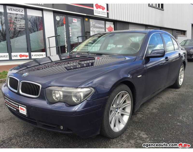 Achat voiture occasion, Auto occasion pas cher | Agence Auto Bmw Série 7 3.0 D 218 ch ( e65 ) 730 d Violet Année 2002 Automatique Diesel