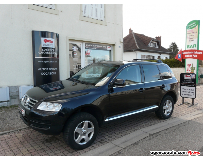Achat voiture occasion, Auto occasion pas cher | Agence Auto Volkswagen Touareg 3.0 V6 TDI 225 Tip Tronic Violet Année 2005 Automatique Diesel