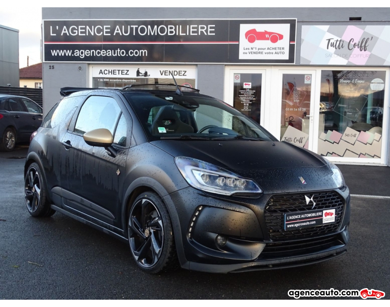 Achat voiture occasion, Auto occasion pas cher | Agence Auto DS DS 3 Cabrio 1.6 THP 208 Performance BlackSpécial Violet Année 2016 Manuelle Essence