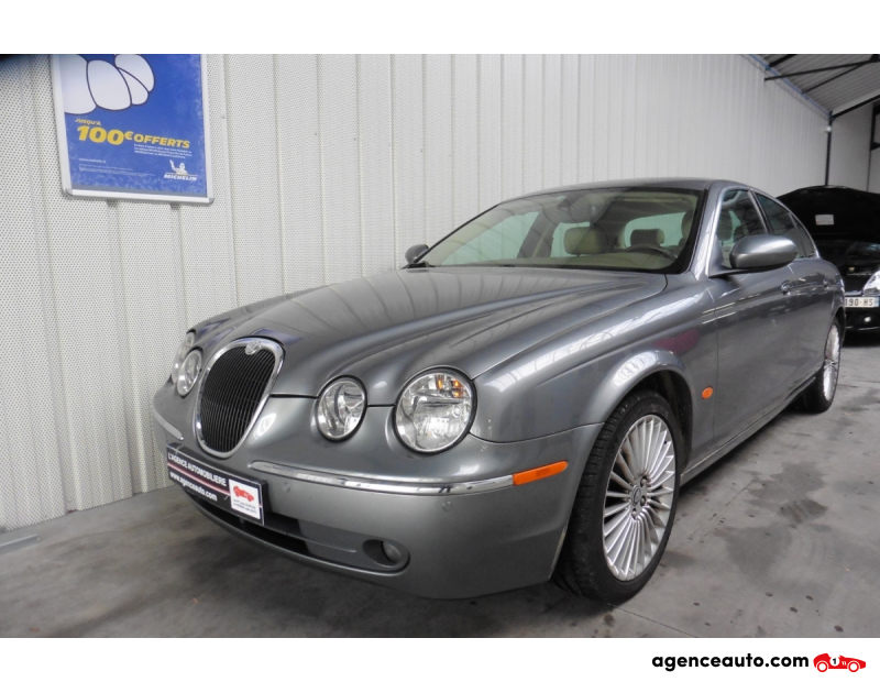 Compra de Coches Usados, Coches Usados Baratos %'|'% Agence Auto Jaguar S Type 2.7 V6 D Bi-Turbo Classique A Violet Año 2004 Automatique Diesel