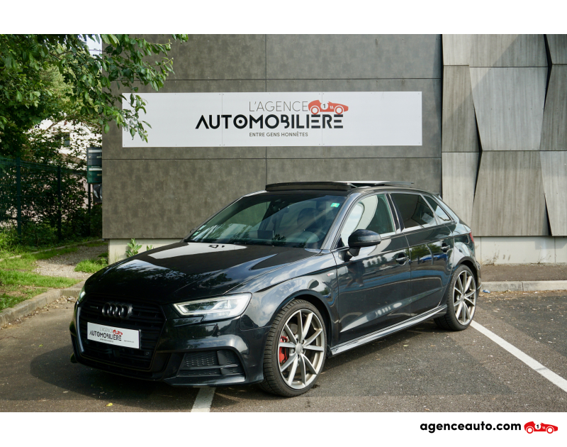Compra de Carros Usados, Carros Usados Baratos | Auto Immo Audi A3 Sportback Quattro 2.0 TDI 184CV Toit Ouvrant DSG6 Noir Ano 2017 Automatique Diesel