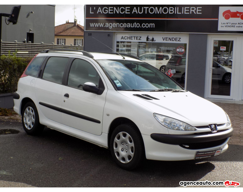 Compra de Coches Usados, Coches Usados Baratos %'|'% Agence Auto Peugeot 206 SW 1.4 HDI 70 URBAN Violet Año 2007 Manuelle Diesel