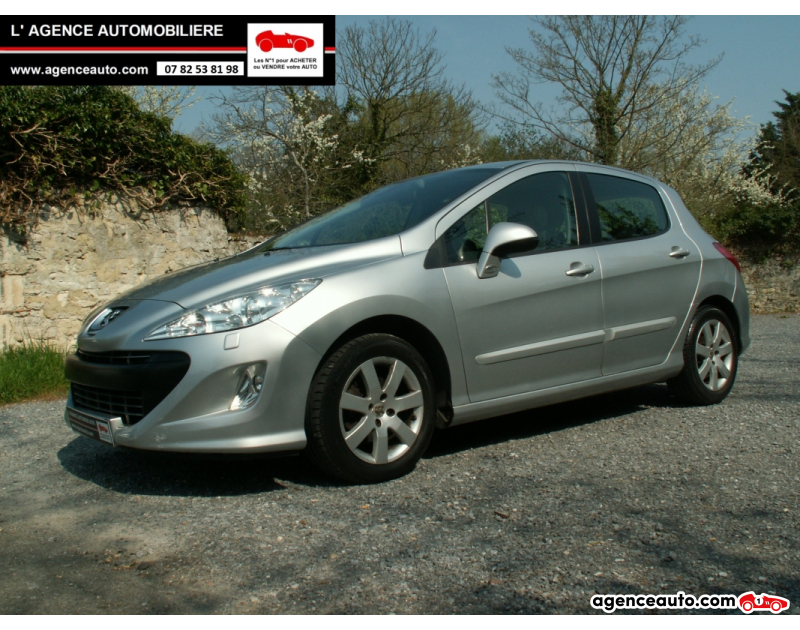 Aankoop Gebruikte Auto, Goedkope Gebruikte Auto | Agence Auto Peugeot 308 1.6 Hdi 90cv  Sport Violet Jaar 2010 Manuelle Diesel