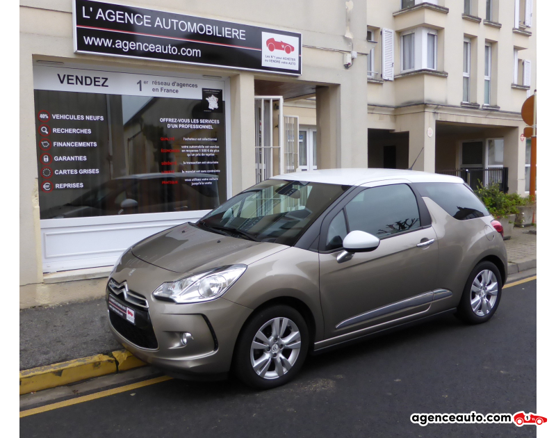 Achat voiture occasion, Auto occasion pas cher | Agence Auto DS DS 3 1.6 HDI 90 SO CHIC Violet Année 2010 Manuelle Essence