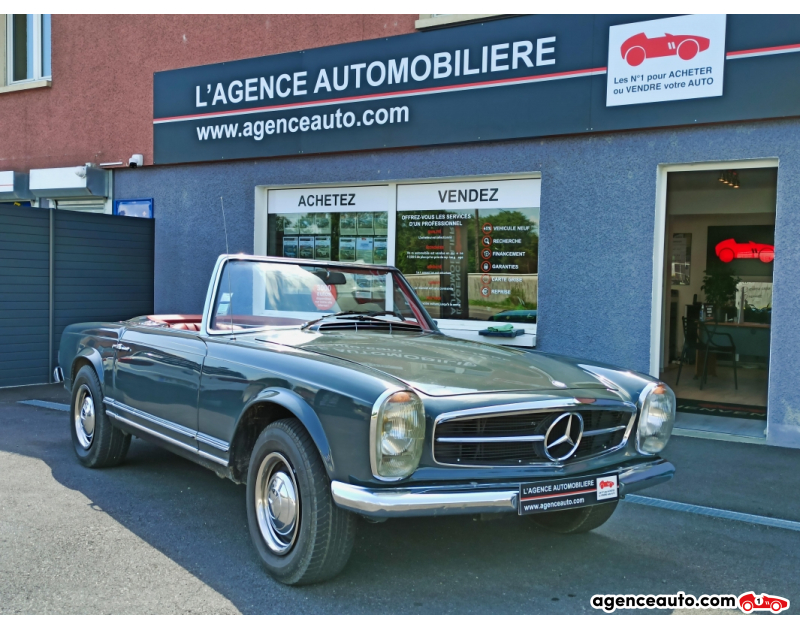 Achat voiture occasion, Auto occasion pas cher | Agence Auto Mercedes SL Pagode 230 SL Gris Année 1965 Manuelle Essence