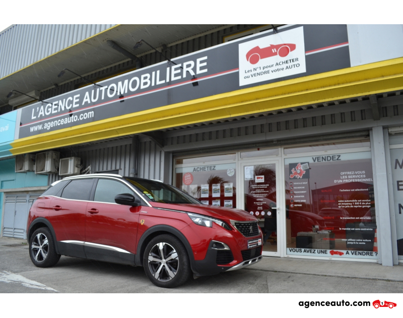 Achat voiture occasion, Auto occasion pas cher | Agence Auto Peugeot 3008 2.0 BlueHDi 150ch S&S BVM6 / GT Line Violet Année 2017 Manuelle Diesel