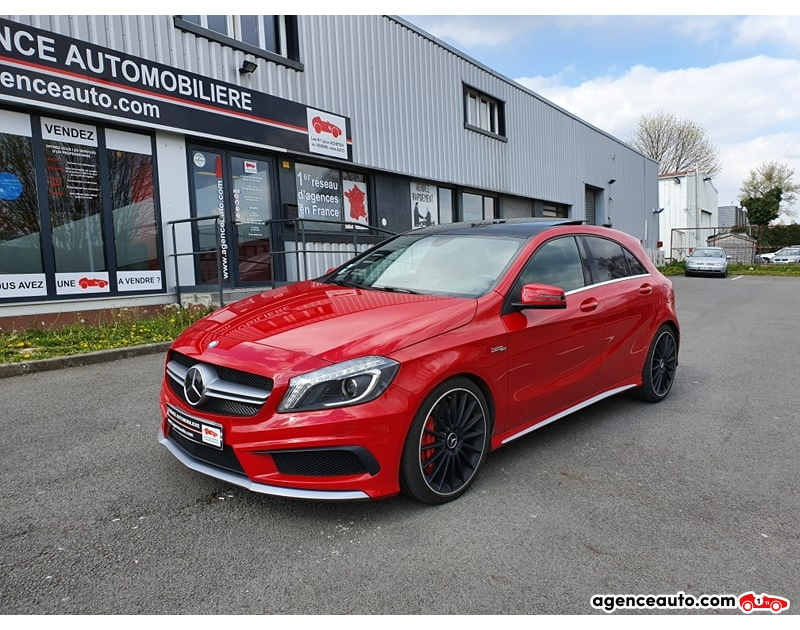 Achat voiture occasion, Auto occasion pas cher | Agence Auto Mercedes Classe A A45 AMG 361CH 4MATIC Violet Année 2013 Automatique Essence