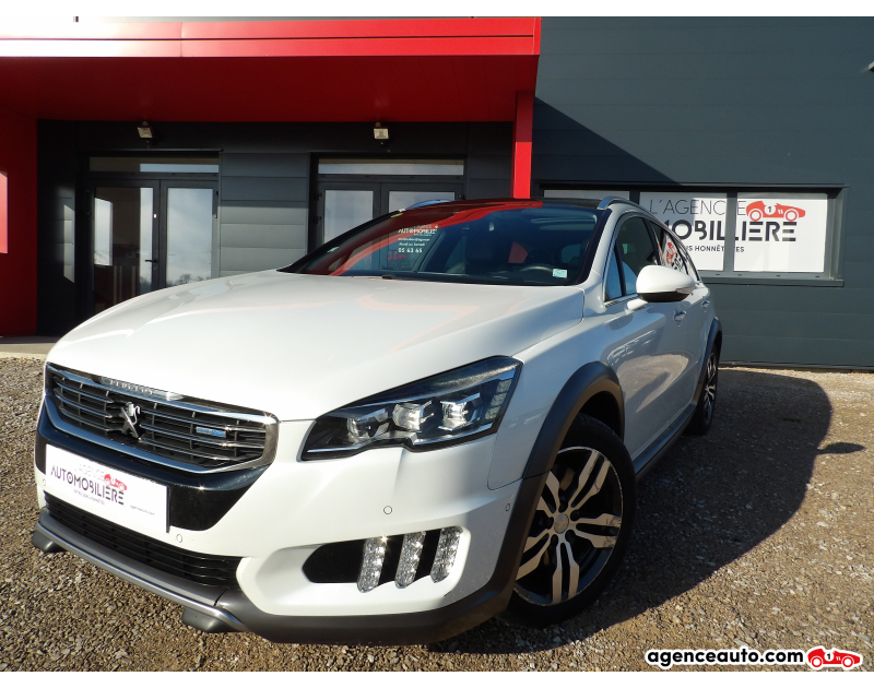 Acquisto Auto Usate, Auto Usate Economiche | Agenzia Automobiliare Peugeot 508 SW RXH 2.0 BLUEHDI 180 CH EAT6 Phase 2 Blanc Anno 2016 Automatique Diesel