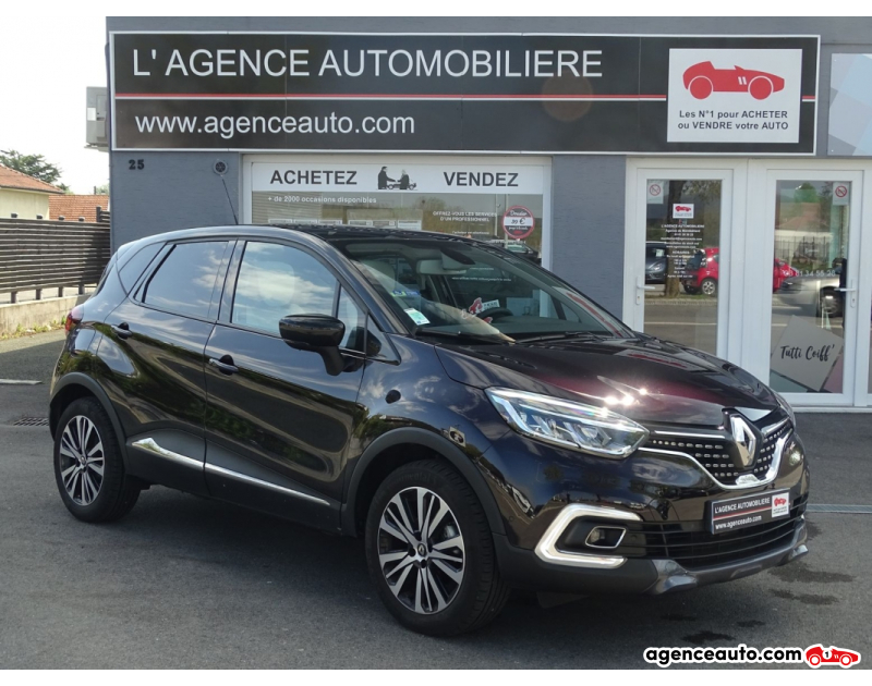 Achat voiture occasion, Auto occasion pas cher | Agence Auto Renault Captur Initiale Paris 1.3 TCE 150 cv  EDC Violet Année 2018 Automatique Essence