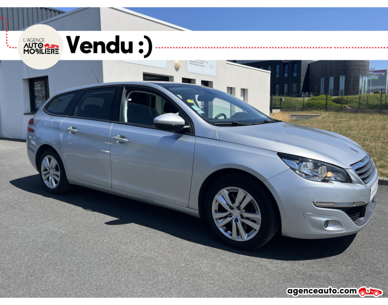 Achat voiture occasion, Auto occasion pas cher | Agence Auto Peugeot 308 SW 2.0L HDI 150CH BUSINESS PACK EAT6 / GARANTIE 12 MOIS Gris Année 2014 Automatique Diesel