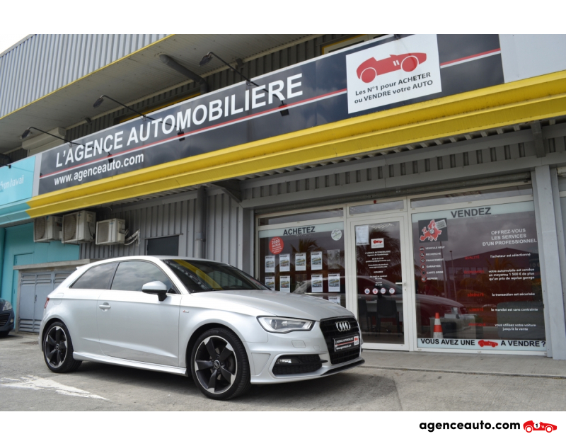 Achat voiture occasion, Auto occasion pas cher | Agence Auto Audi A3 2.0 TDI 150 / S line S tronic 6 Violet Année 2013 Automatique Diesel