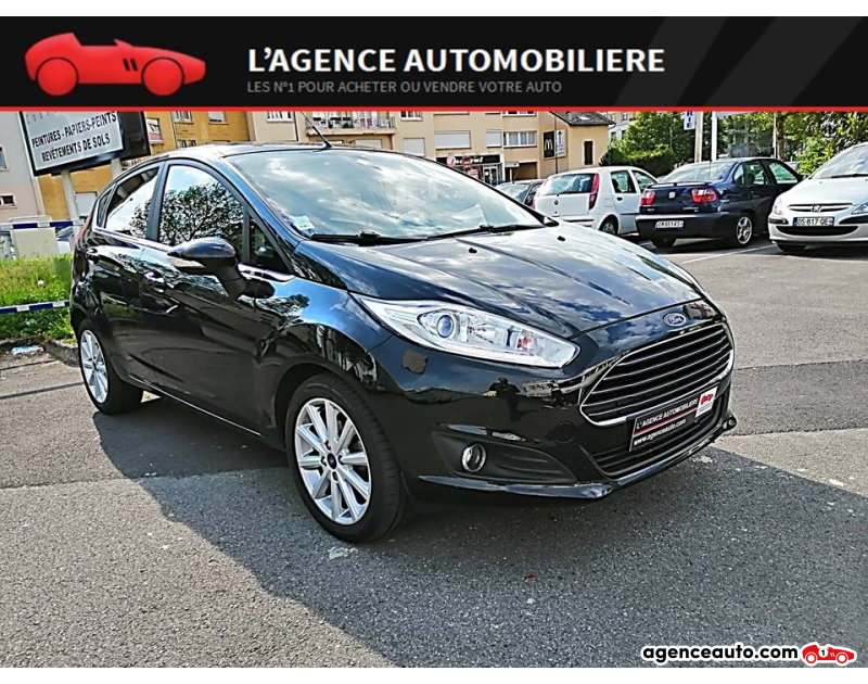 Achat voiture occasion, Auto occasion pas cher | Agence Auto Ford Fiesta 1.5 TDCI 75 TITANIUM 5P Violet Année 2016 Manuelle Diesel