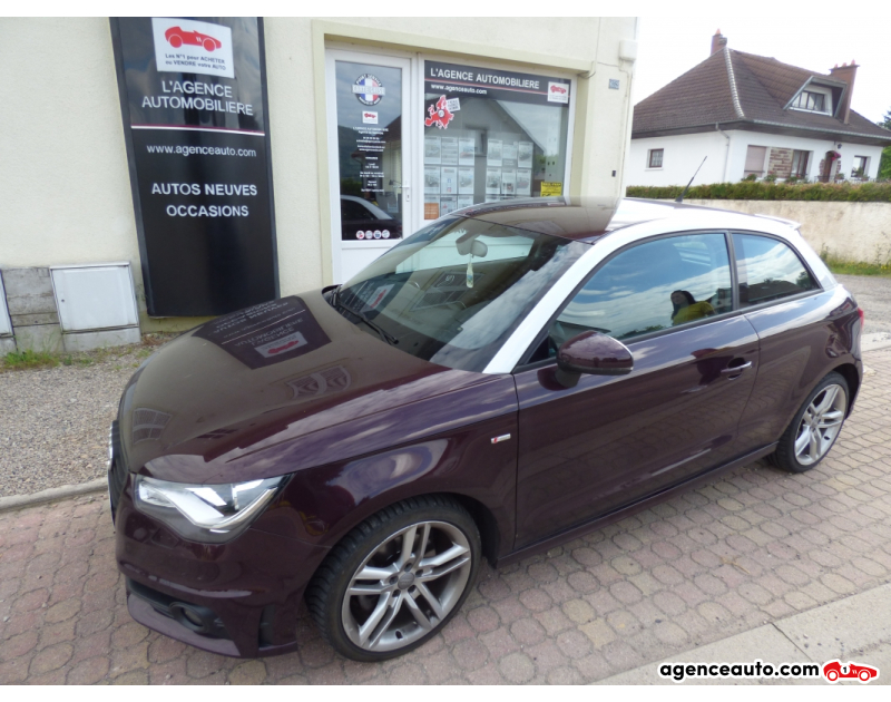 Achat voiture occasion, Auto occasion pas cher | Agence Auto Audi A1 1.4 TFSI 122 Stronic S Line Violet Année 2011 Automatique Essence