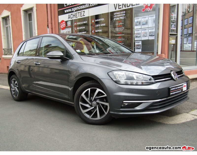 Gebrauchtwagenkauf, Günstige Gebrauchtwagen | Automobilienagentur Volkswagen Golf VII 1.6l tdi 115ch Finition Sound DSG7 Violet Jahr 2017 Automatique Diesel