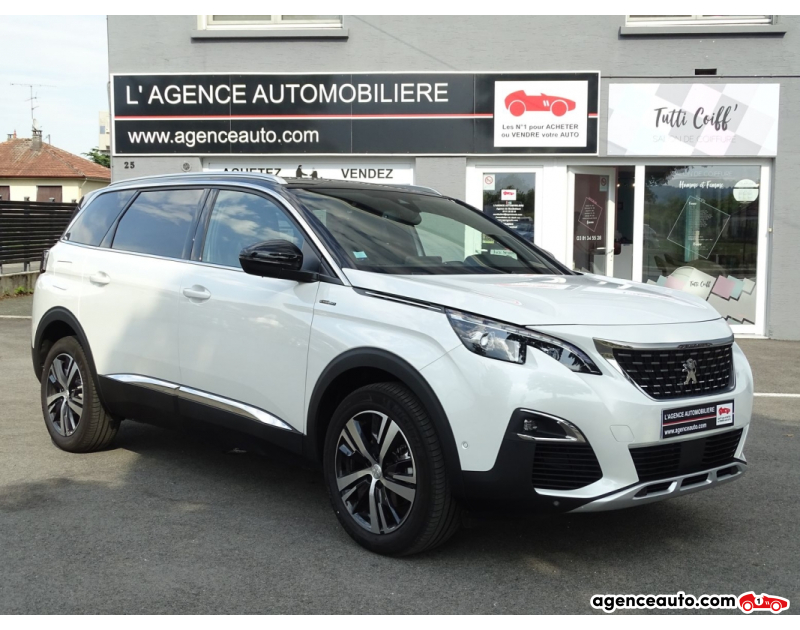 Compra de Carros Usados, Carros Usados Baratos | Auto Immo Peugeot 5008 GT LINE 1.5 HDI 130 CV EAT8 2019 Violet Ano 2019 Automatique Diesel