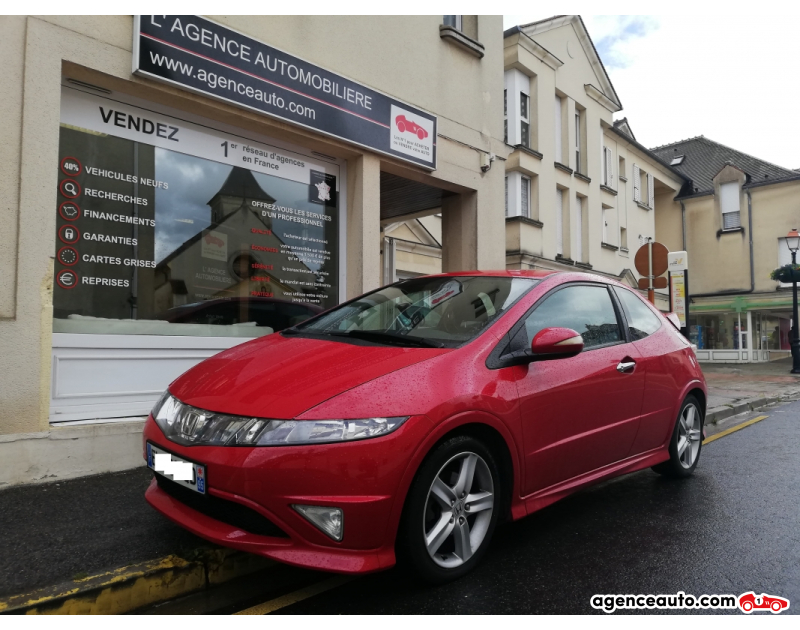 Compra de Coches Usados, Coches Usados Baratos %'|'% Agence Auto Honda Civic 1.8 iV-TEC 140cv TYPE-S /CARNET! Violet Año 2007 Manuelle Essence