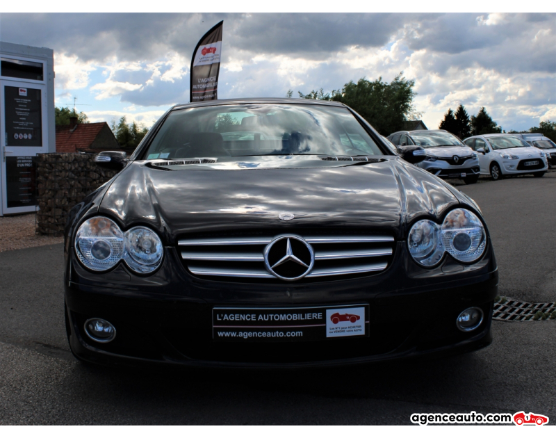 Achat voiture occasion, Auto occasion pas cher | Agence Auto Mercedes SL ROADSTER: SL 350 -272cv / V6-7G-TRONIC Violet Année 2007 Automatique Essence