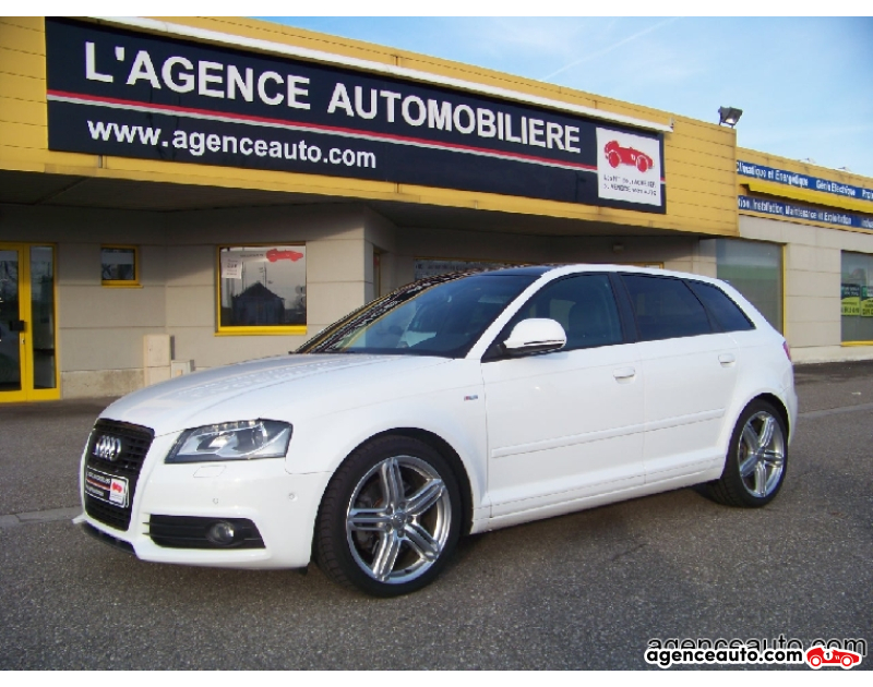 Compra de Coches Usados, Coches Usados Baratos %'|'% Agence Auto Audi A3 Sportback 2.0 TDI 170 S-Line Quattro Violet Año 2009 Manuelle Essence