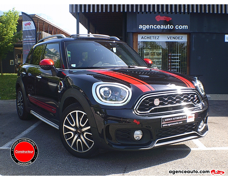 Achat voiture occasion, Auto occasion pas cher | Agence Auto Mini Countryman II Cooper S 2.0 192 JCW BVA8 All4 Violet Année 2017 Automatique Essence